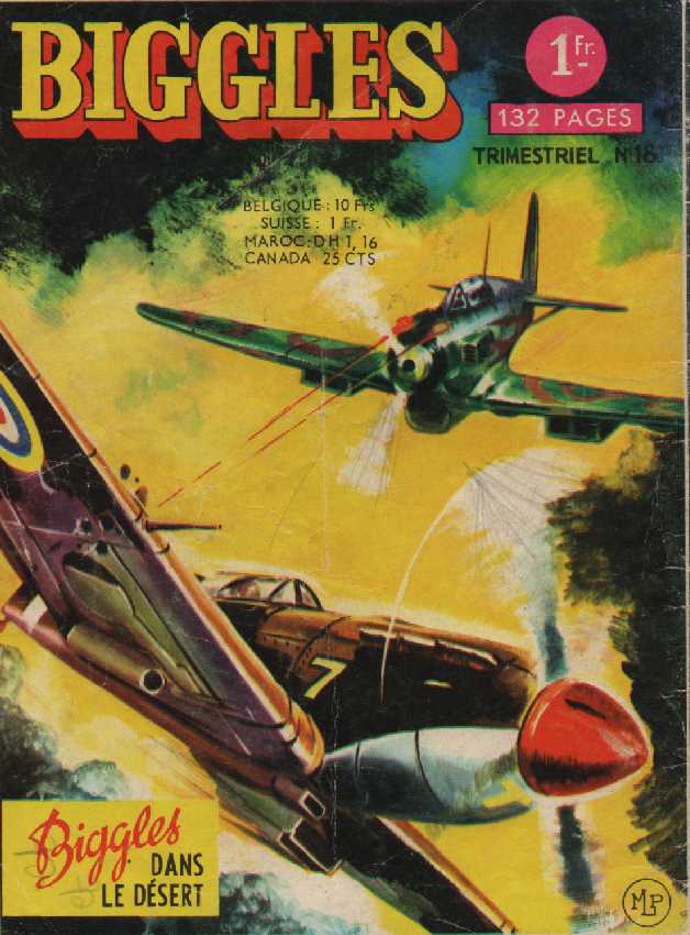 Scan de la Couverture Biggles n 18